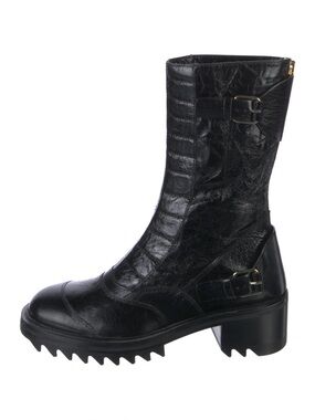 Tamara Mellon Wanderer Calf Moto Boots
